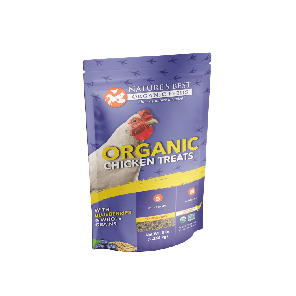 Organic Chicken Treats with Blueberries, Grains, & Oats