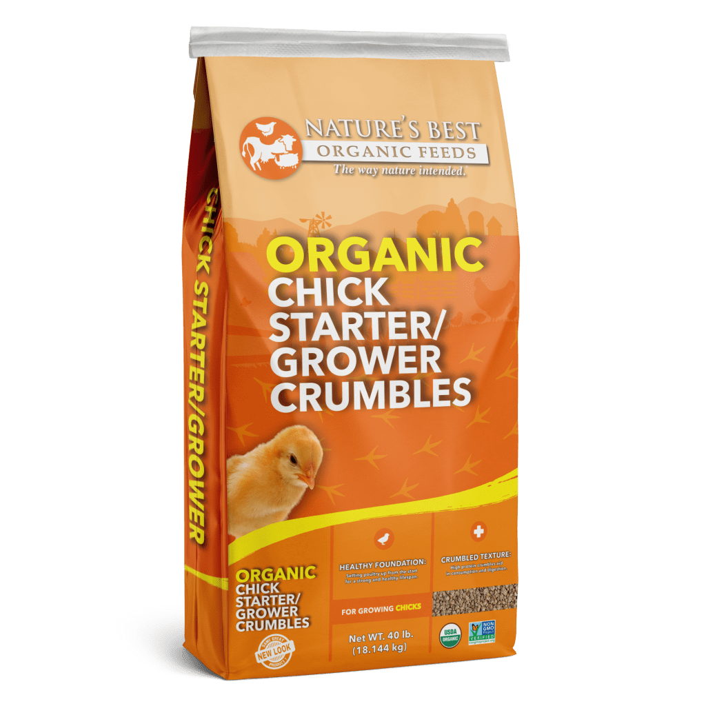 Organic Chick Starter/Grower Crumbles