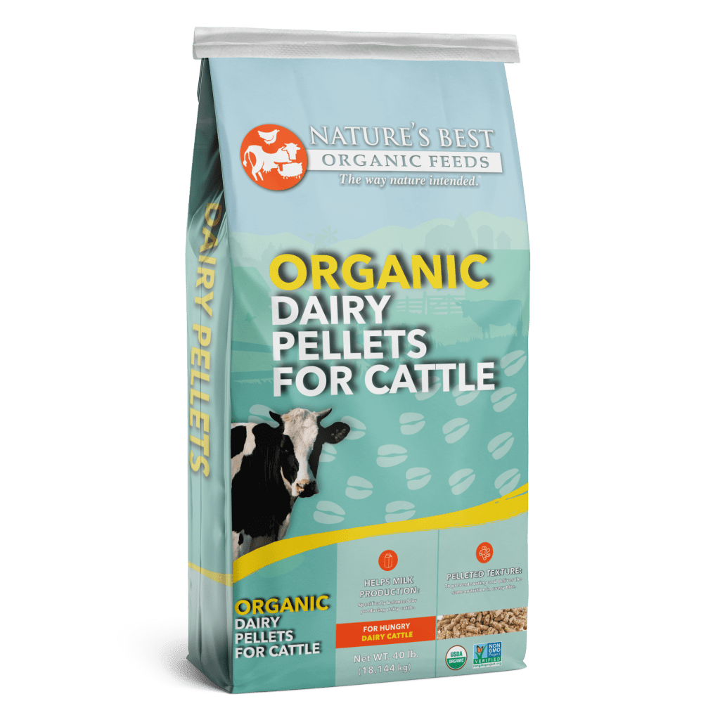 Organic Dairy Pellets for Cattle