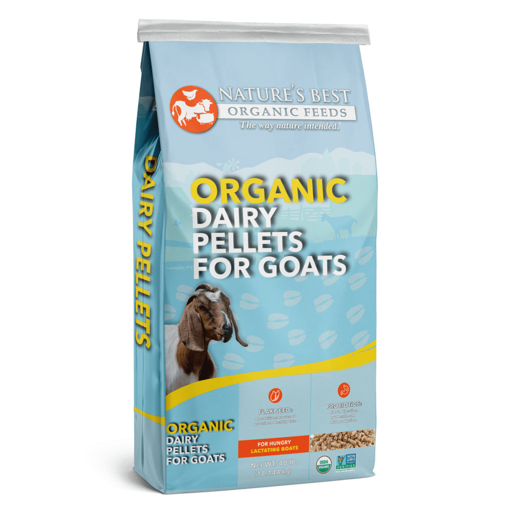 Organic Dairy Goat Pellets