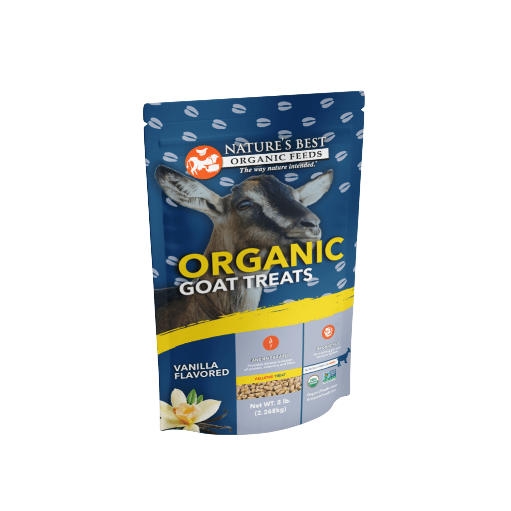 Organic Goat Treats with Vanilla Flavor