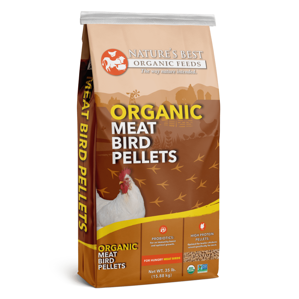 Organic Meat Bird Pellets