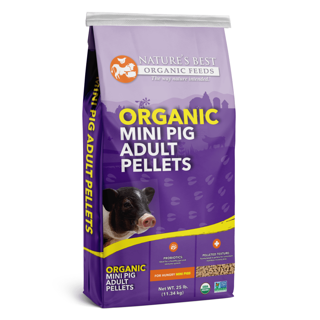 Organic Mini Pig Adult Pellets