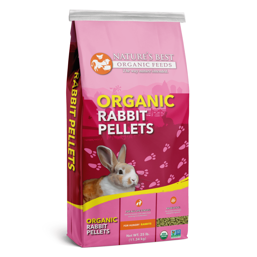 Organic Rabbit Pellets
