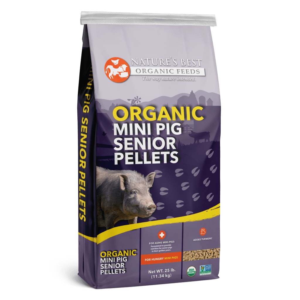Organic Mini Pig Senior Pellets