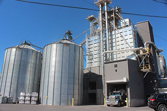 organic animal feed mill